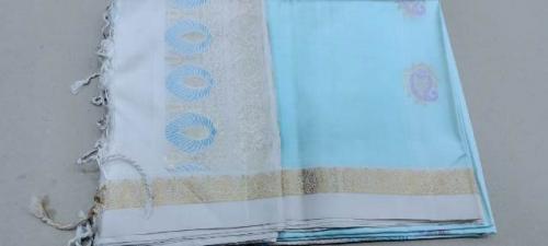 SOFT SILK SAREE WITH BLOUSE